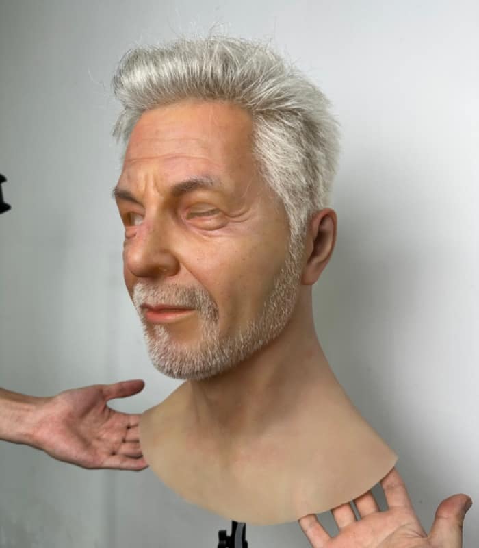 The Chancellor — silicone mask view 2