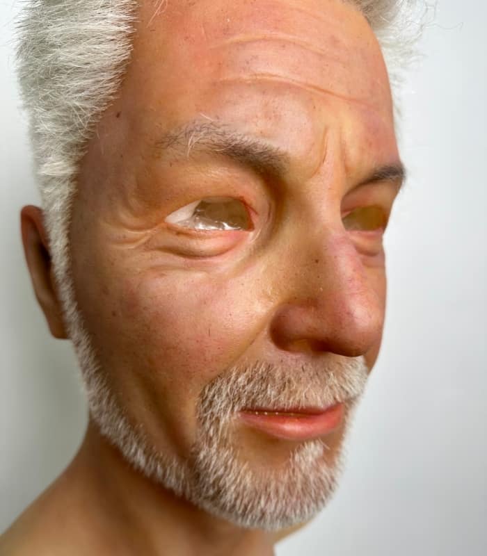 The Chancellor — silicone mask view 4