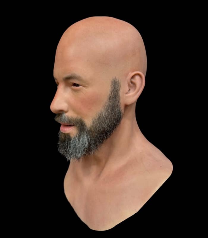 The Commander — silicone mask view 2