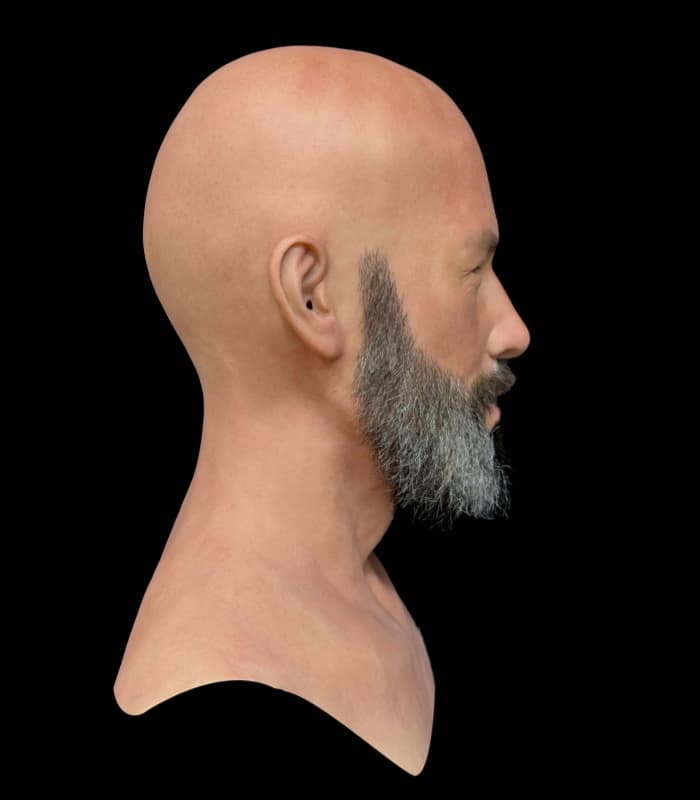 The Commander — silicone mask view 3