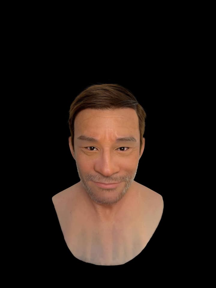 The Confidant — silicone mask view 3