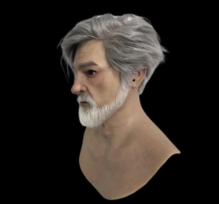 The Visionary — silicone mask view 2