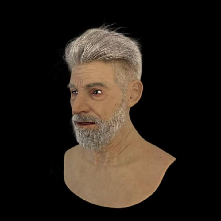 The Patriarch — silicone mask view 3