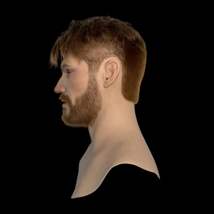 The Protagonist — silicone mask view 3