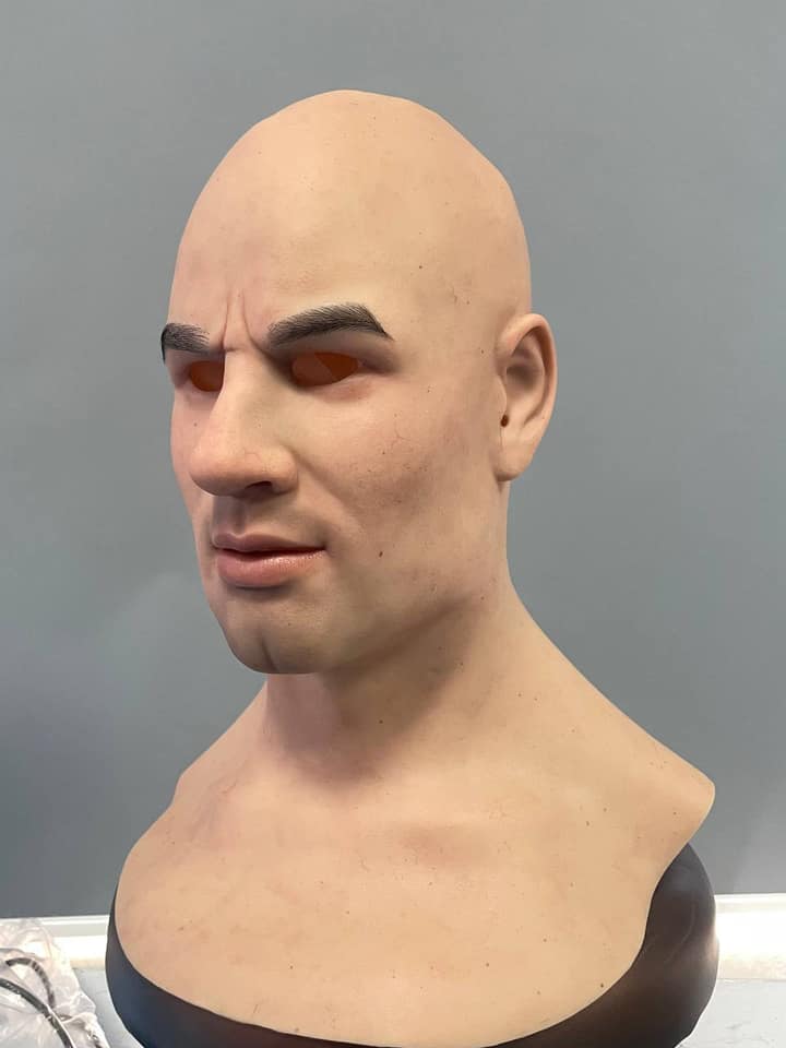 The Spartan — silicone mask view 3