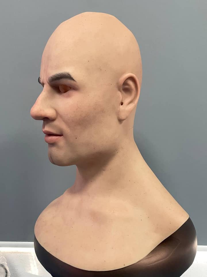 The Spartan — silicone mask view 5