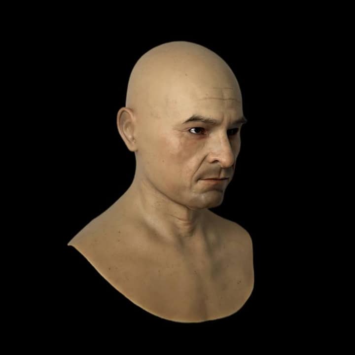 The Centurion — silicone mask view 2