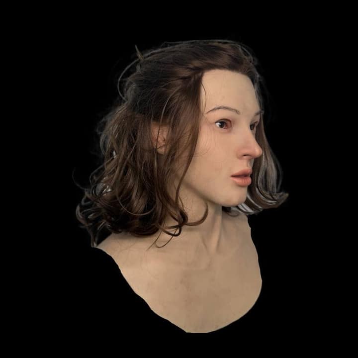 The Siren — silicone mask view 3