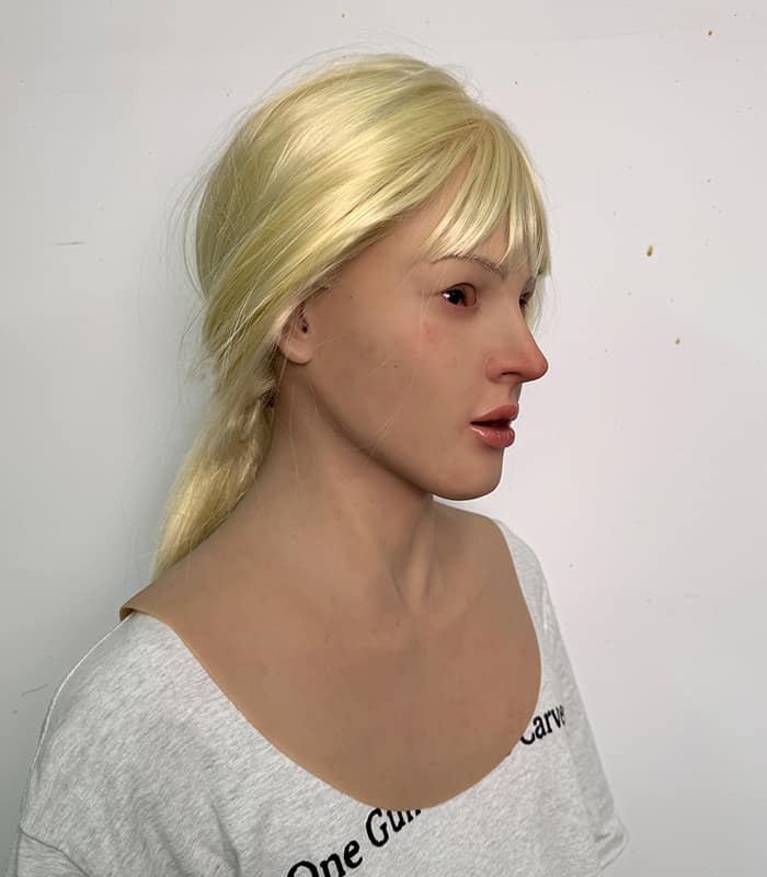 The Mirage — silicone mask view 2