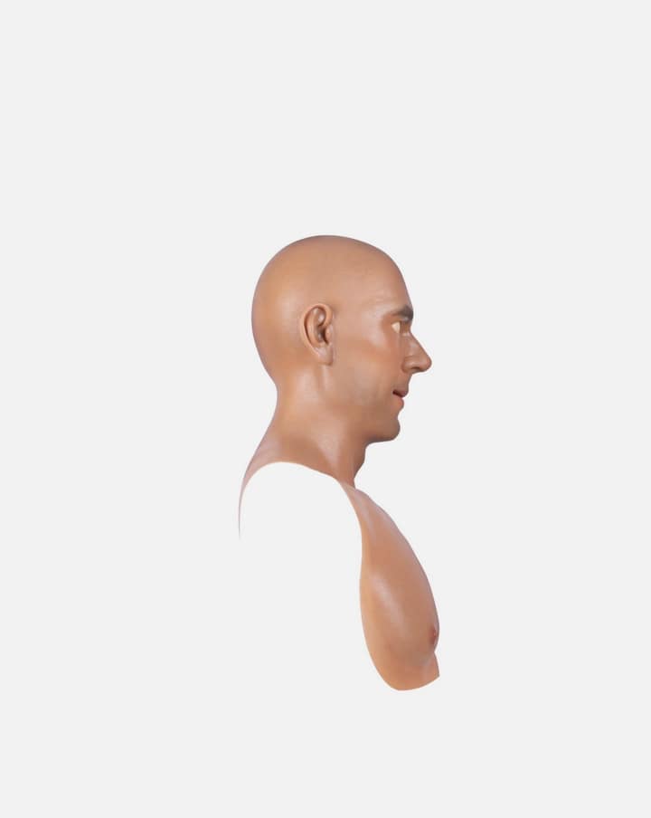 Victor — silicone mask view 2